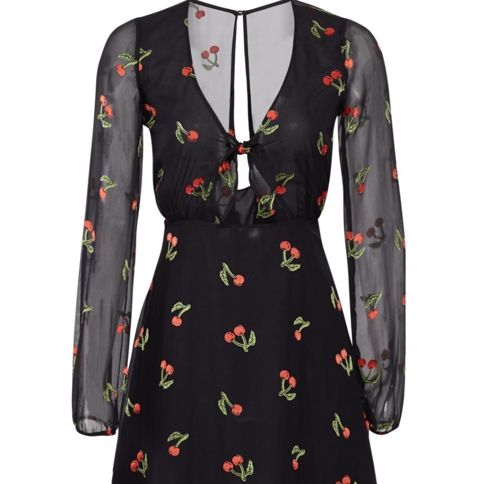 🍒NWT🍒 FL&L CHERRY PRINT DRESS